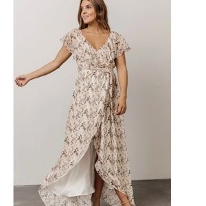 Baltic Born Ruffle Maxi- NWT